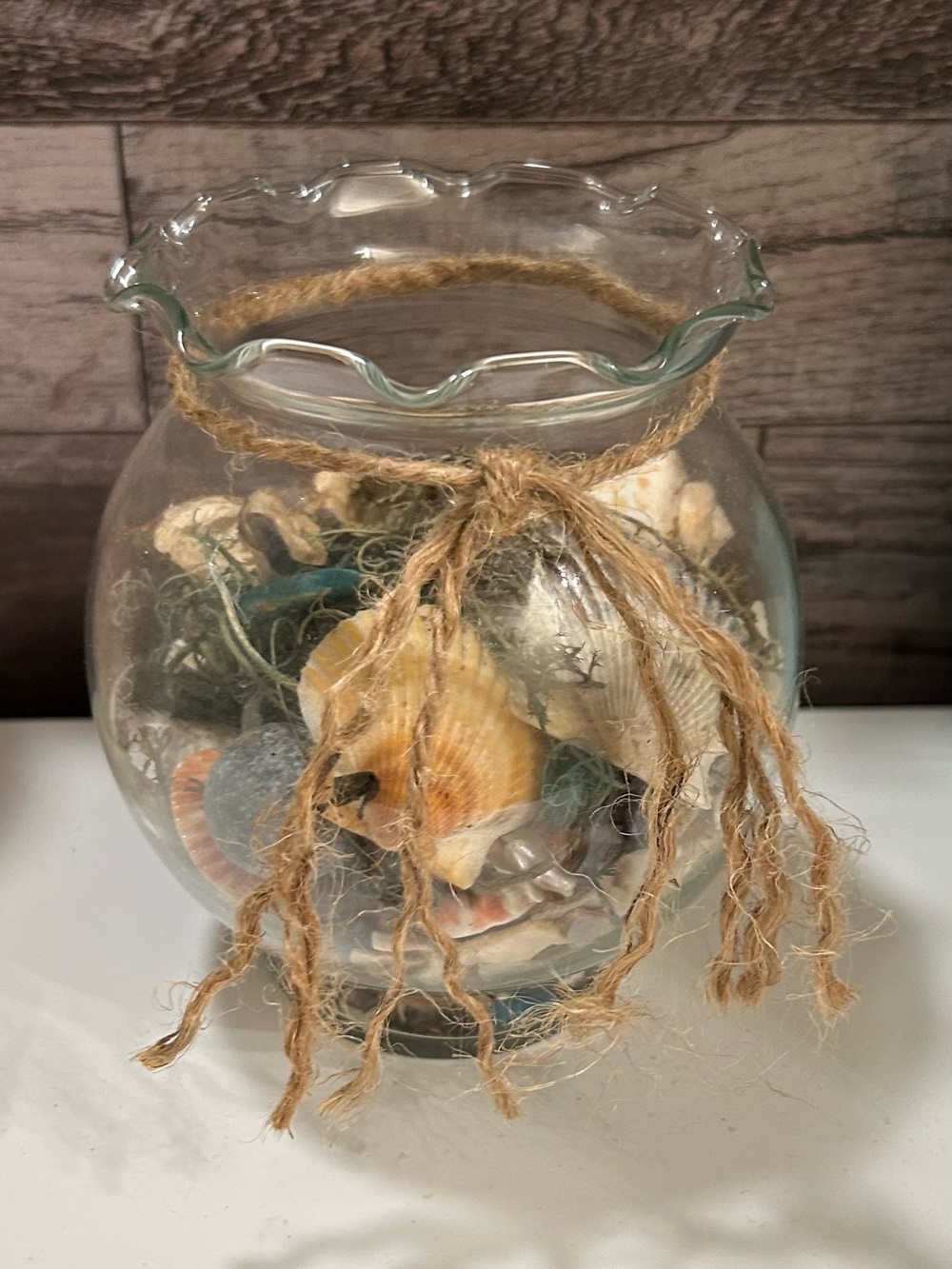 Decorative Glass Bowl Decor
“Beach Potpourri”